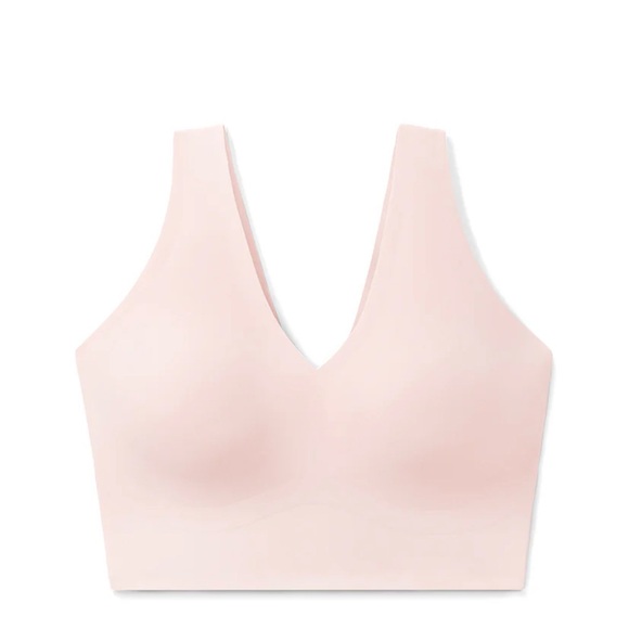 True & Co V neck & scoop neck adjustable bras, M full cup (lot of 2) - Picture 6 of 7